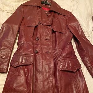 Etienne Aigner vintage genuine leather jacket